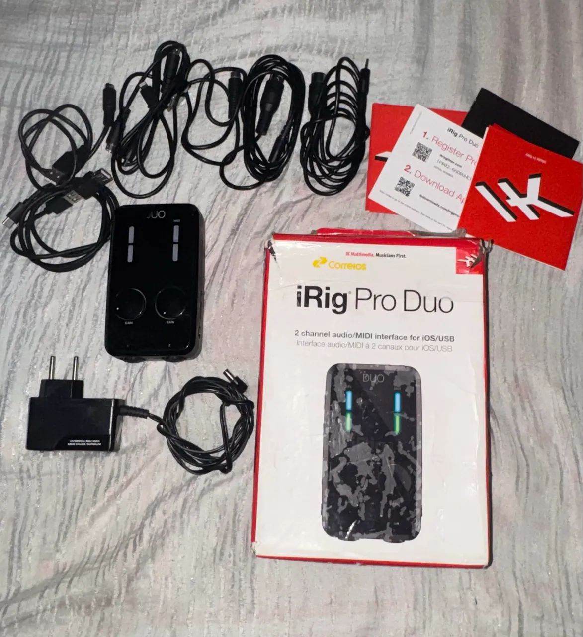 Placa de áudio iRig Pro Duo com 2 Entradas XLR Interface de Áudio - Foto 3