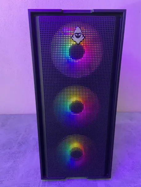 PC GAMER RX 7600 GDDR5, RYZEN 5 5600, 16GB RAM ARES, NVMe ADATA Legend 700 512GB - Foto 2