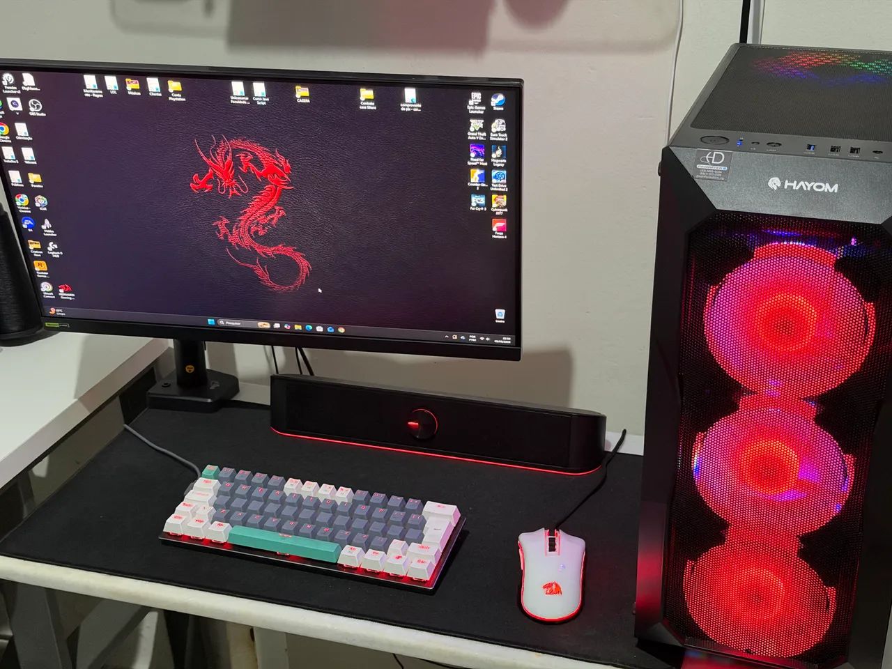Pc Gamer Completo - AMD rysen 5+ Rx6600