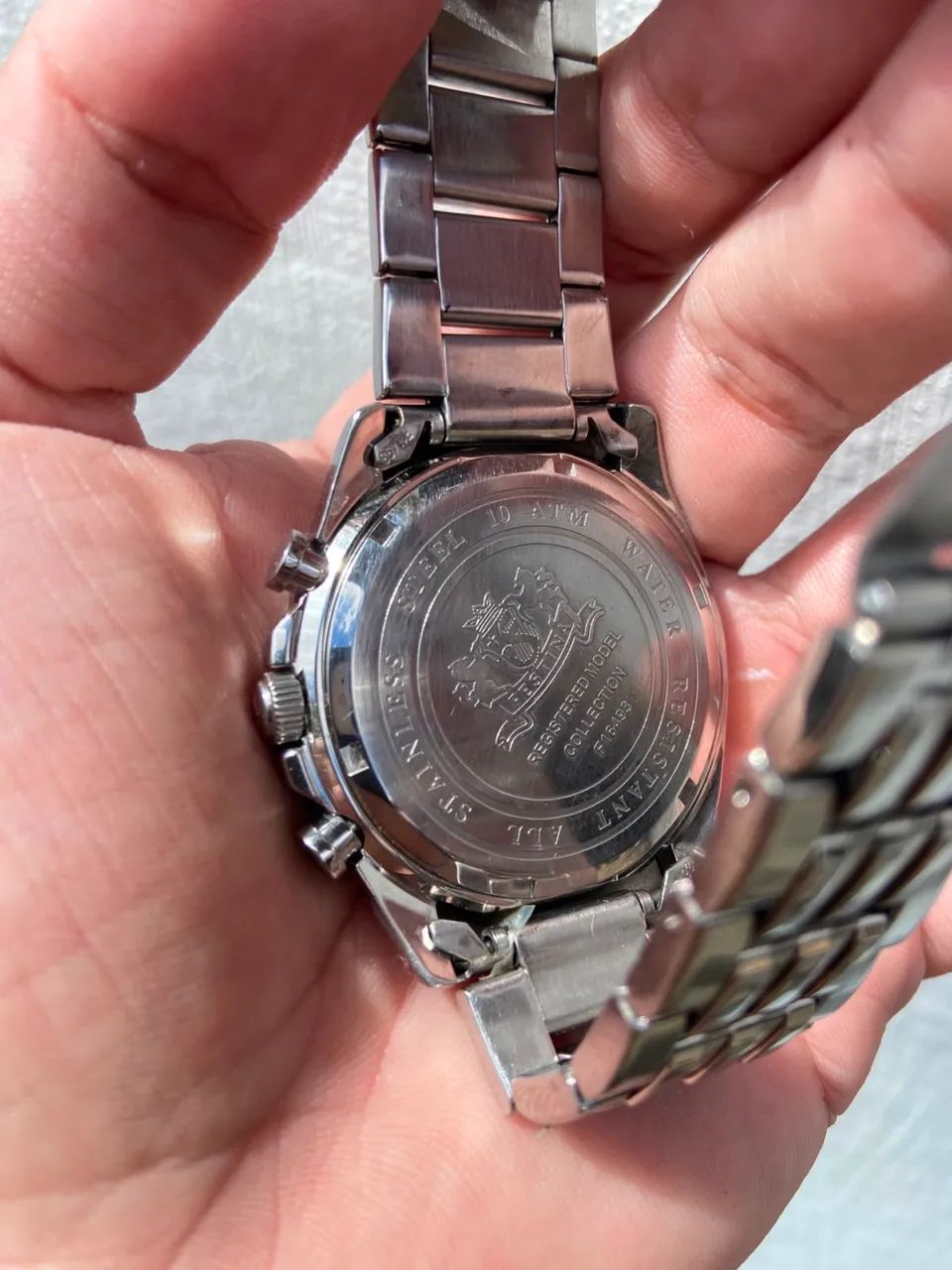 Festina de aço + cronógrafo  - Foto 5