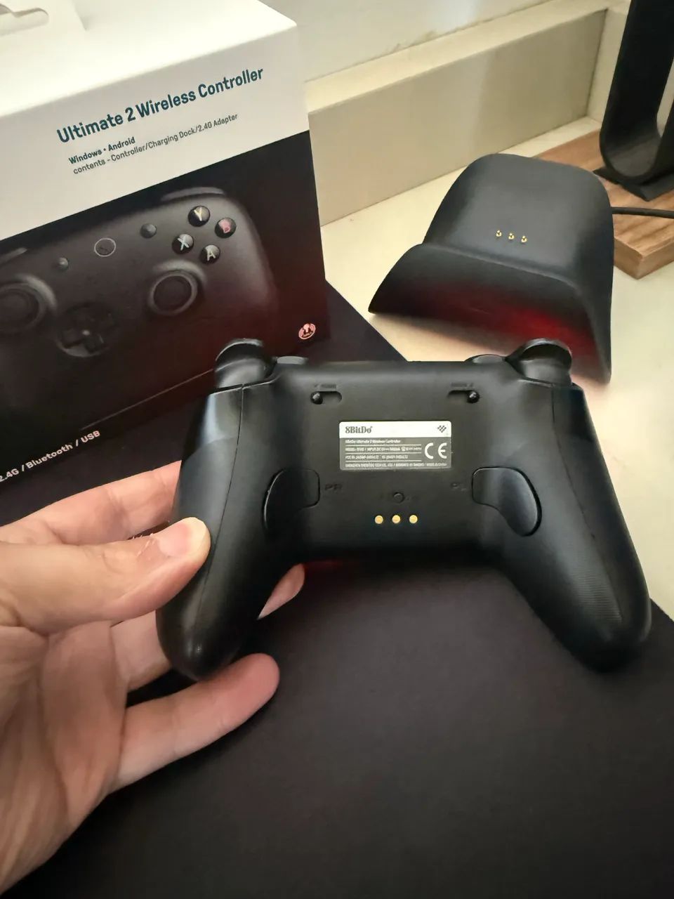 Controle sem fio 8bitdo Ultimate 2 Hall Effect  - Foto 3