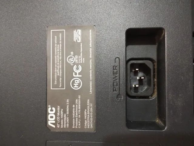 Monitor/tv Lcd Aoc 42 H428pw + Base Original + Suporte  - Foto 4