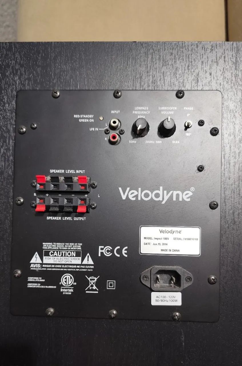 Subwoofer Velodyne - Foto 3
