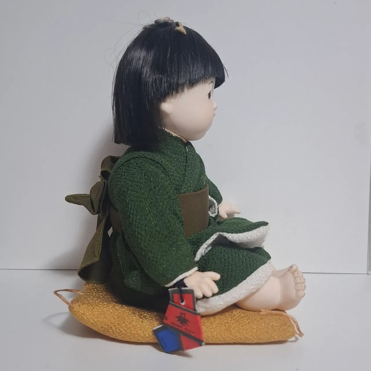 Boneca japonesa de borracha e tecido - Foto 3