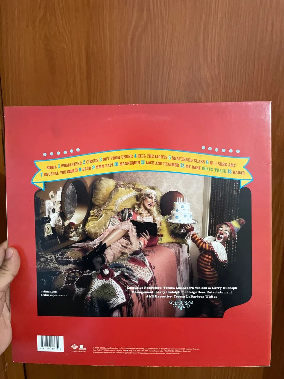 Britney Spears Lp Vinil  Circus  - Foto 3