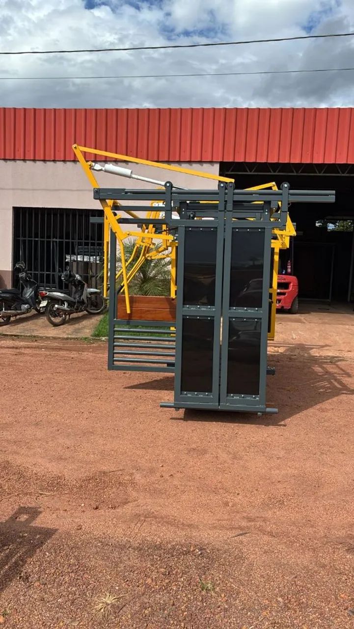 TRONCO DE CONTENÇÃO BOVINO E BALANÇA ELETRÔNICA (BRETE) - Foto 2