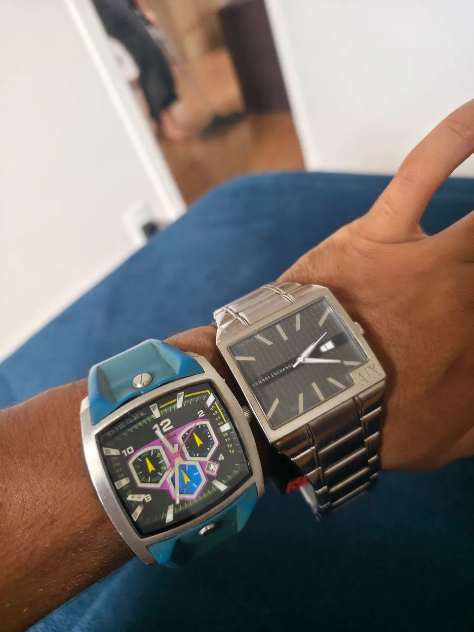Relógio diesel e armani  - Foto 2