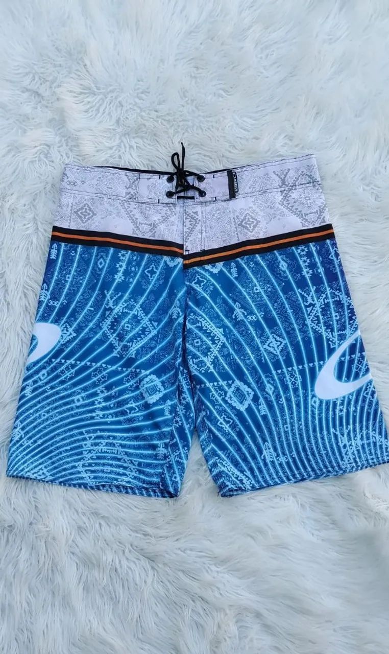 Bermuda de Banho Masculina Elastano Premium - AK - Foto 3