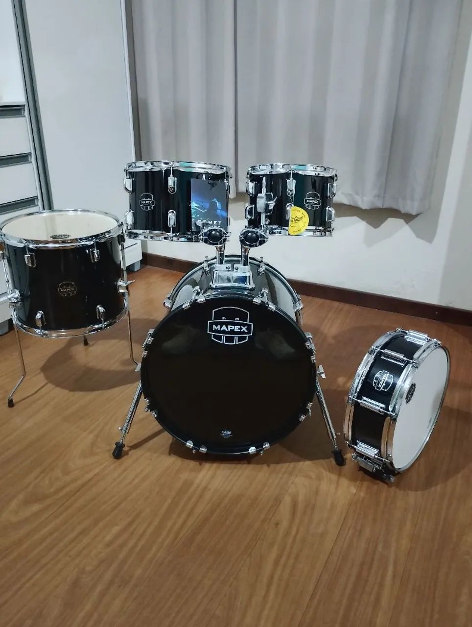 Shell Pack Bateria Mapex (zero) tirada da caixa 