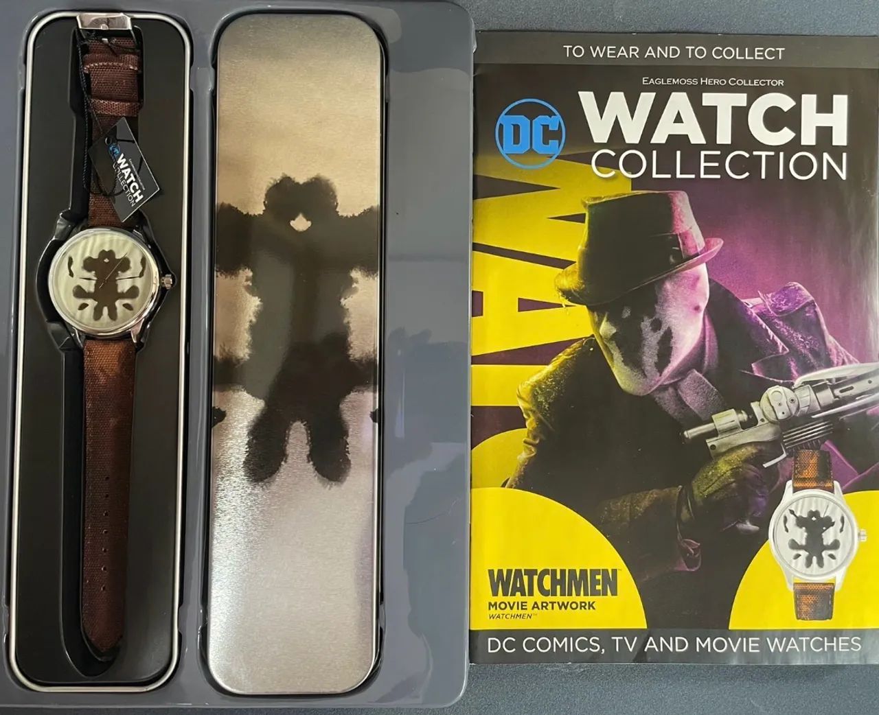 Relógio DC Comics Watchmen - Eaglemoss Hero Collector | Caixa Original - Foto 5