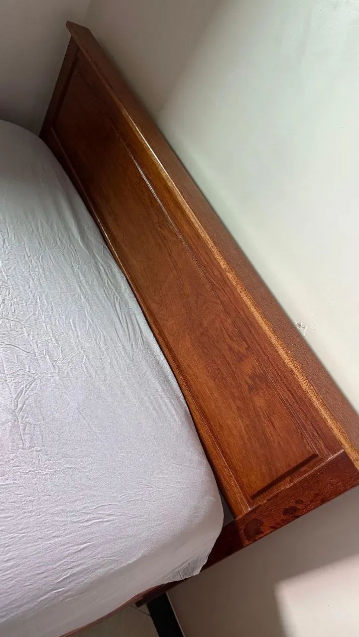 Cama casal king semi nova - Foto 3