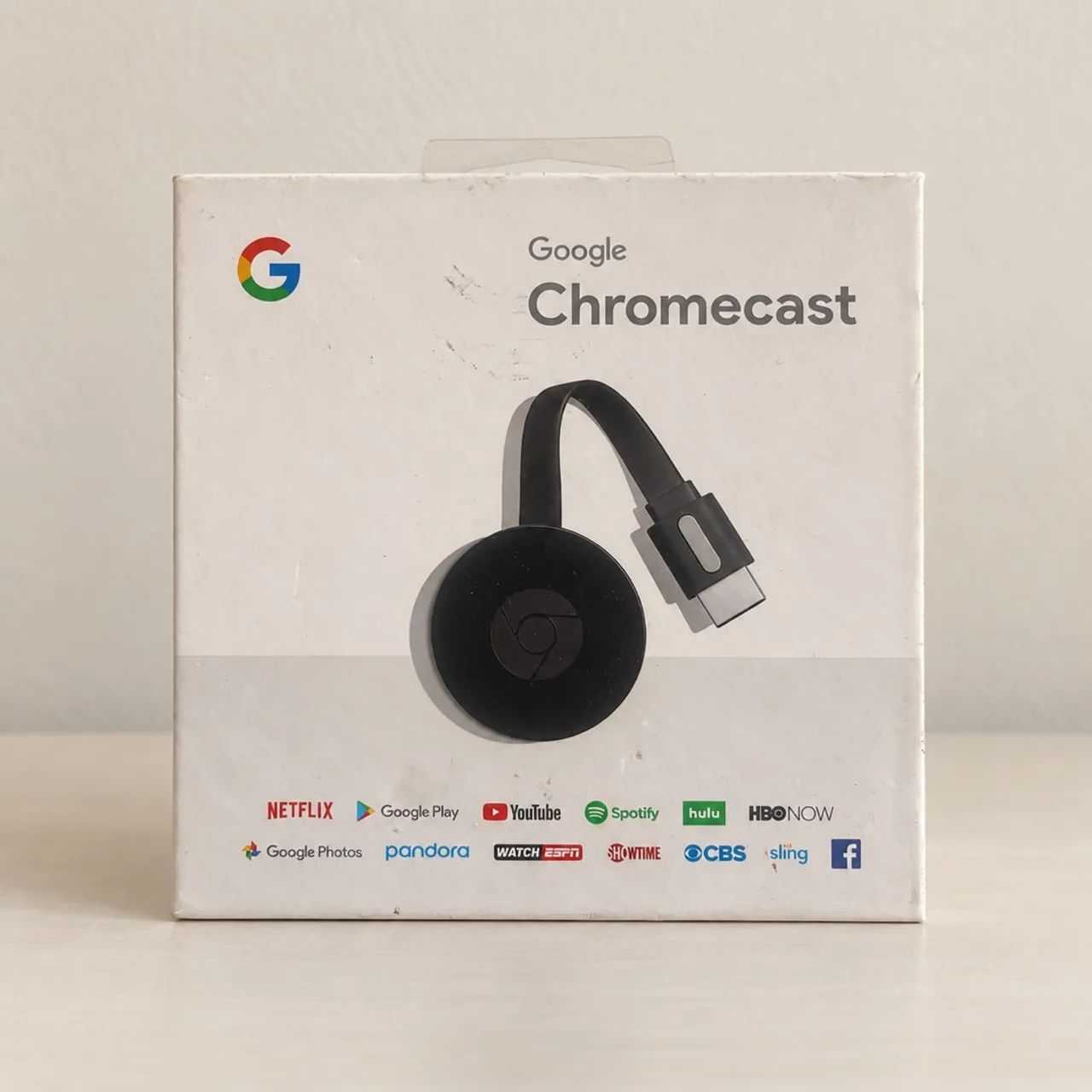 Chromecast Google 3ª geração Full HD com caixa