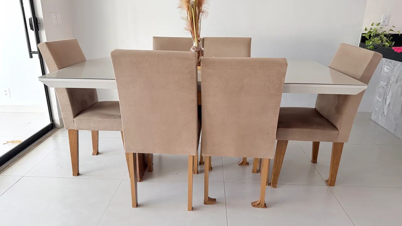 Mesa de Jantar + 6 cadeiras  - Foto 3