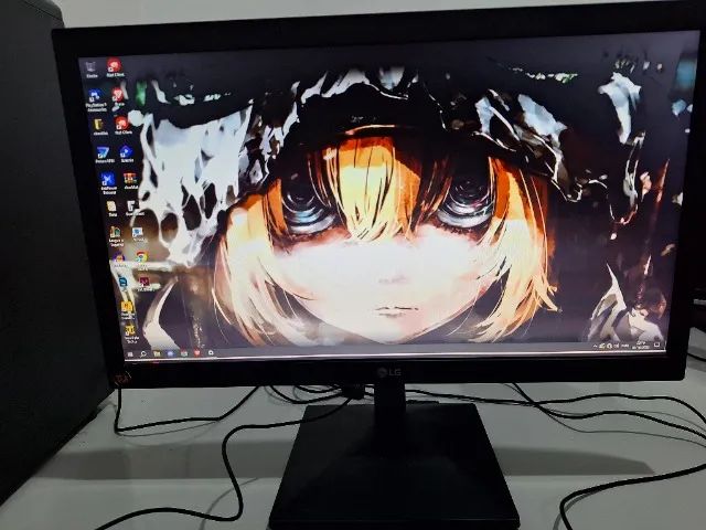 Monitor LG 19" 20MK400H-B com cabo HDMI