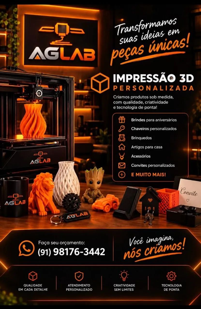 Impressão em 3D