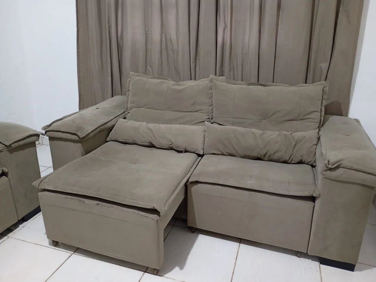 Conjunto de sofá 2 e 3 lugares 850,00 - Foto 2