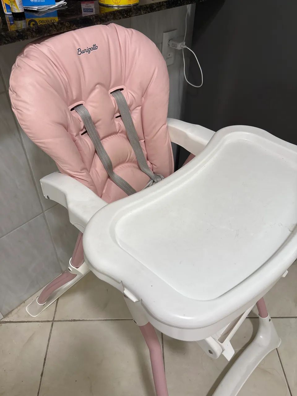 Cadeira alimentação infantil burigotto - Foto 2