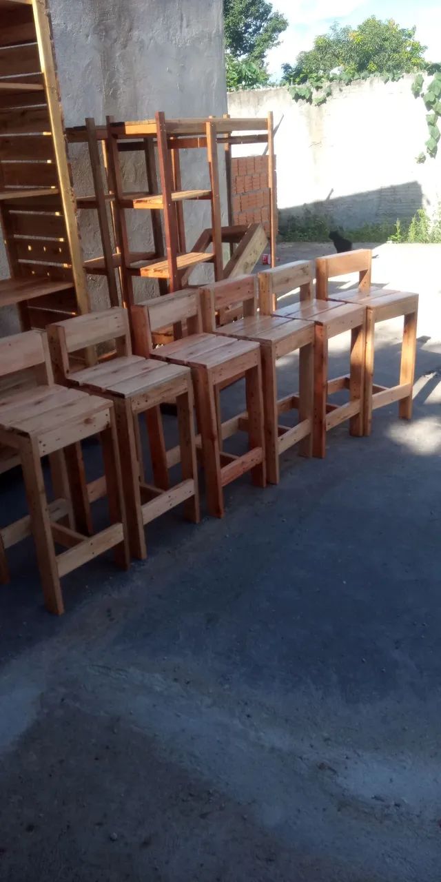 Banquetas de paletes - Foto 2