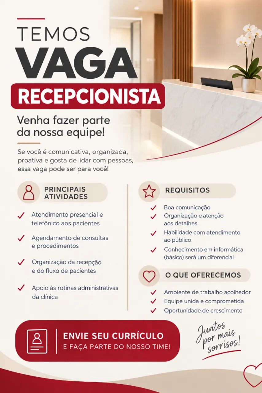 RECEPCIONISTA 