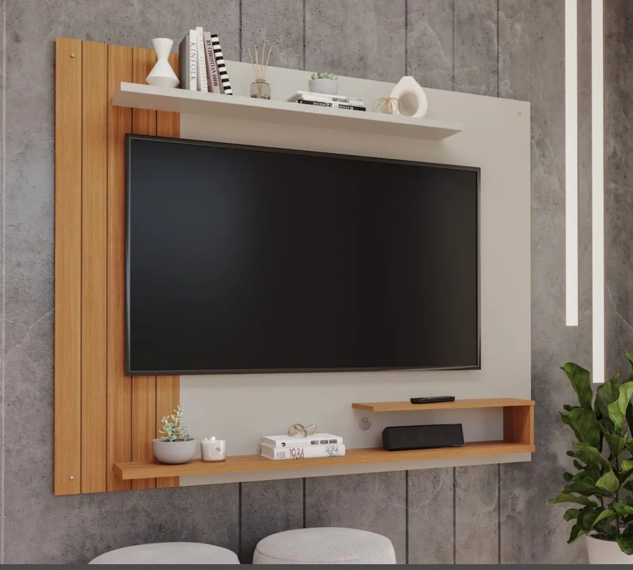 Painel Minimalista Linear