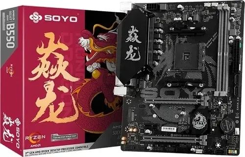 Placa mãe B550M Soyo (NF/GARANTIA)