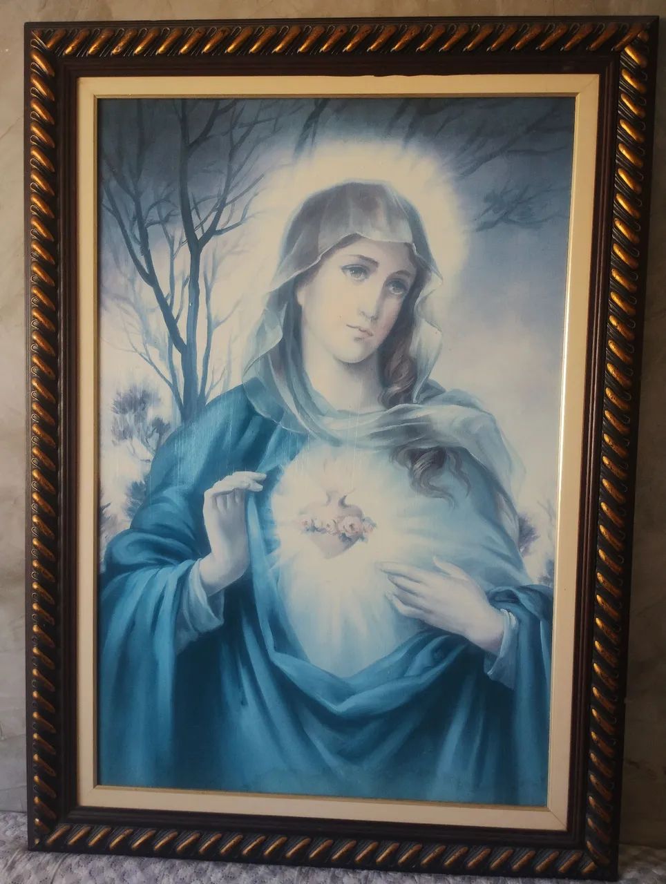 Quadros religiosos ,são os dois quadros tá esse valor - Foto 2
