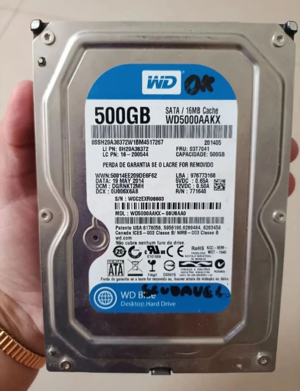 HD 500 GB Seagate e WD - Foto 5