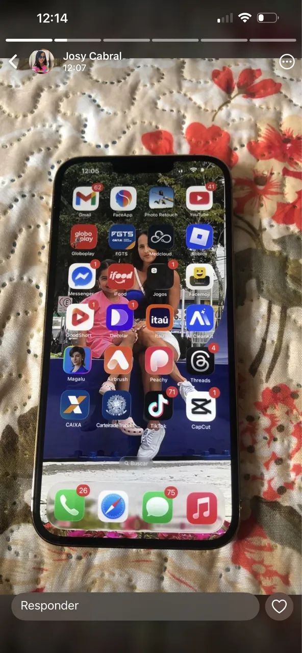 iPhone 13 Pro Max 257 gb cor dourando  - Foto 4