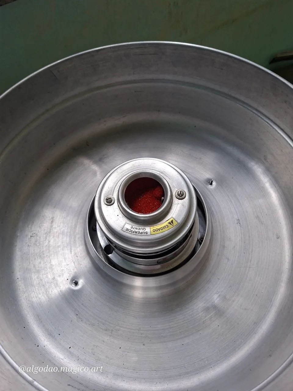 Maquina de algodão-doce profissional  - Foto 4