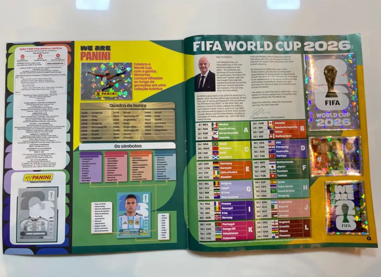 Álbum completo + Extra Sticker Copa 2026 - Foto 2