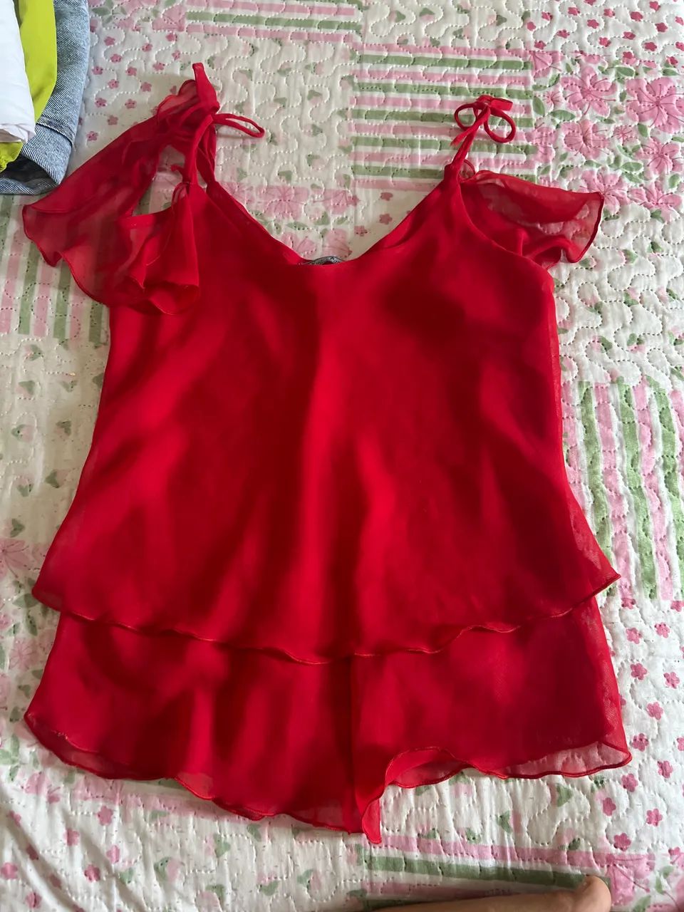 Blusa vermelha 