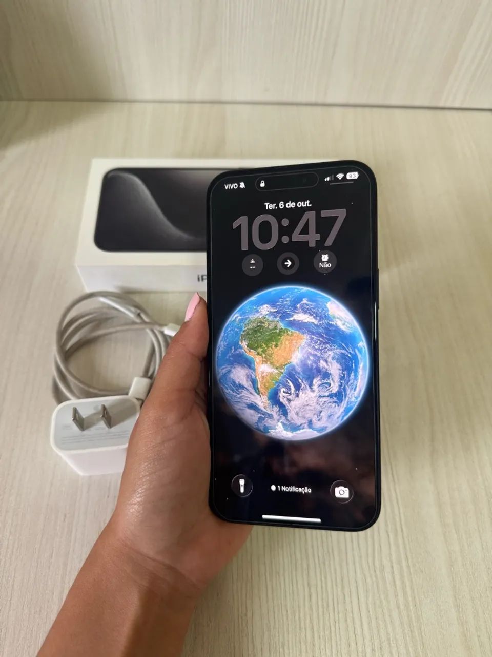 iPhone 15 Pro Max 256GB preto - Foto 2