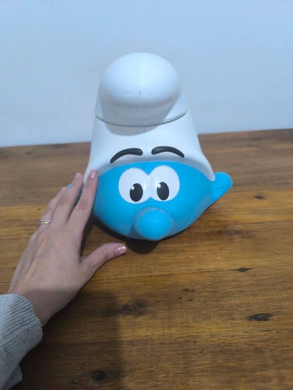 Balde pipoca Smurff - Foto 2