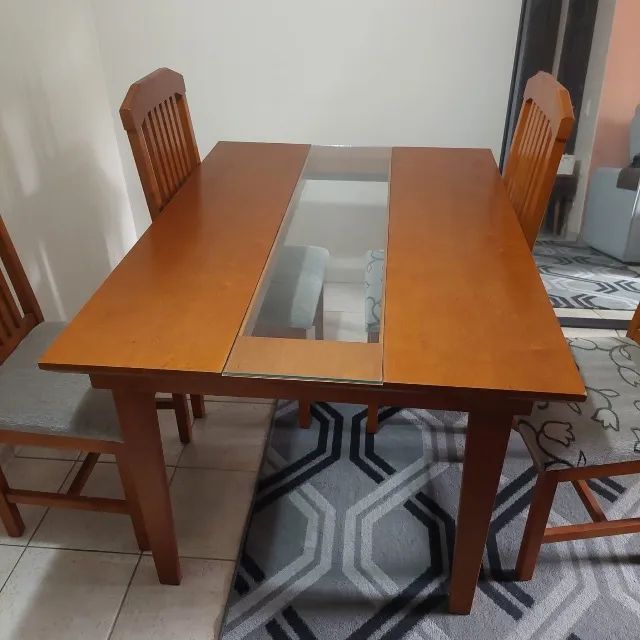 Mesa de jantar com 4 cadeiras - Foto 3
