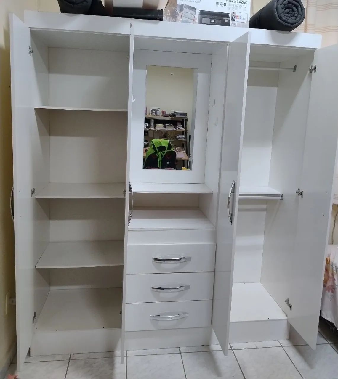 Guarda-roupa branco - Foto 3