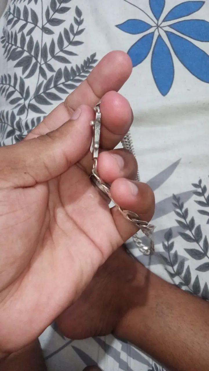 Cordão de prata  - Foto 4