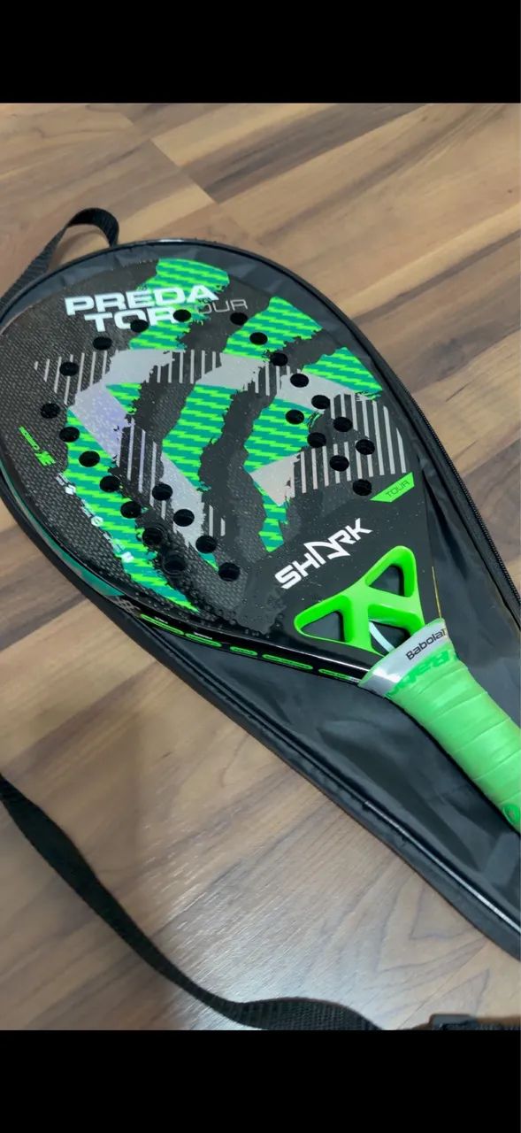 Raquete Beach Tennis Shark Predator Tour 2023 20mm
