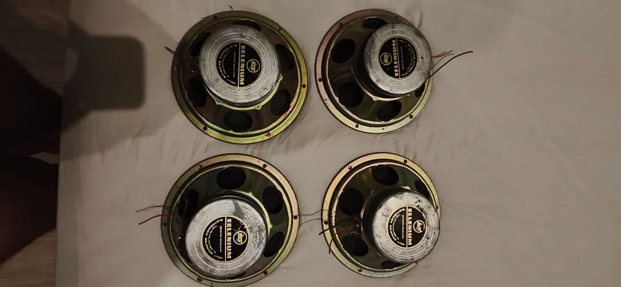 Alto falantes selenium 20 w7 4 ohms 8 polegadas  - Foto 4