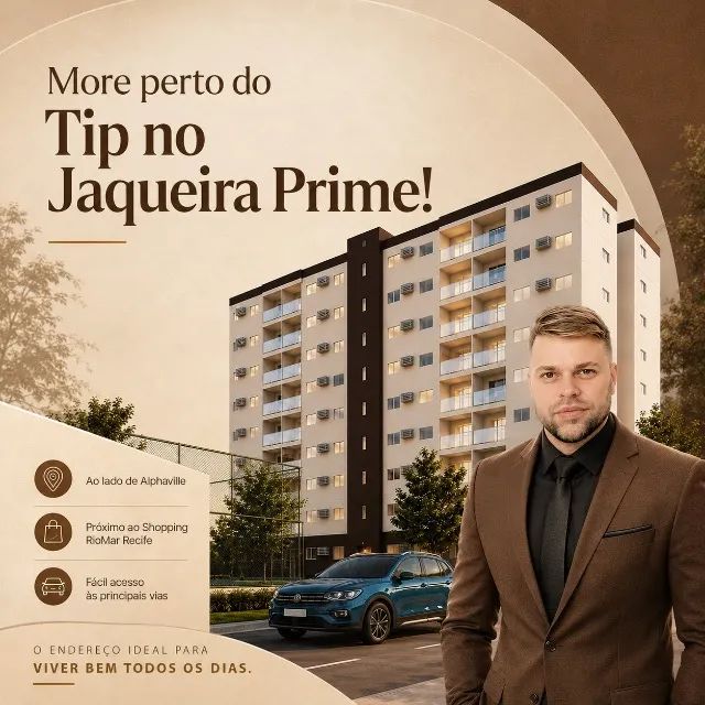 *JAQUEIRA PRIME* Vizinho do Alphaville | Apt. de 2 quartos.