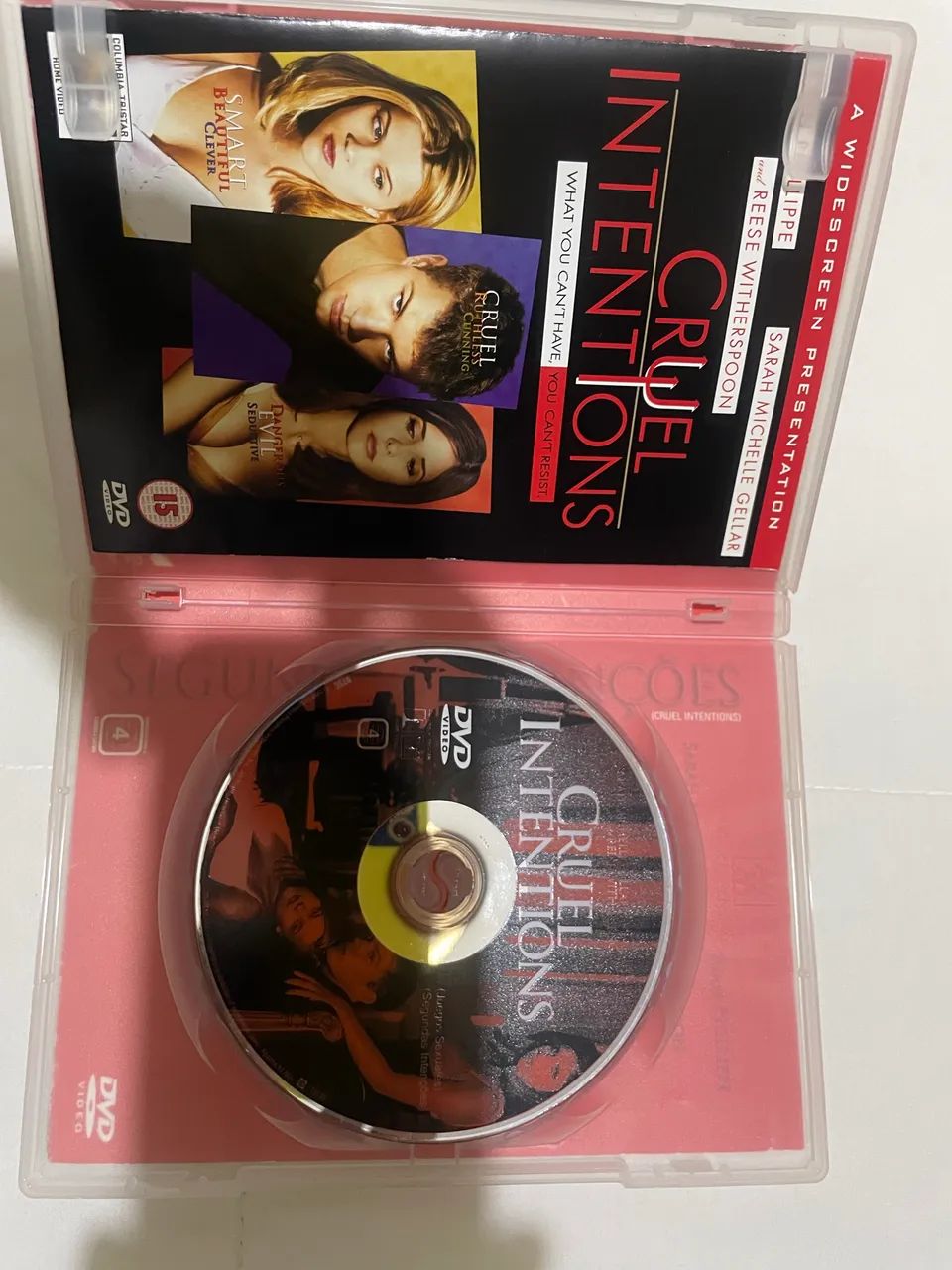 DVD segundas intenções 