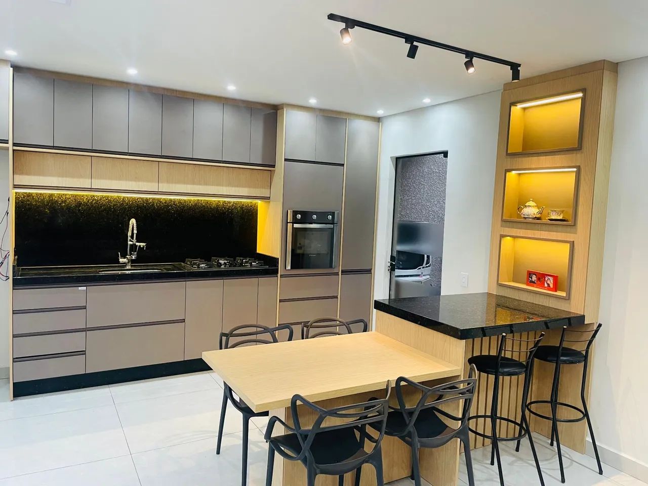 COZINHA PLANEJADA 100% MDF - MARCENARIA PRÓPRIA