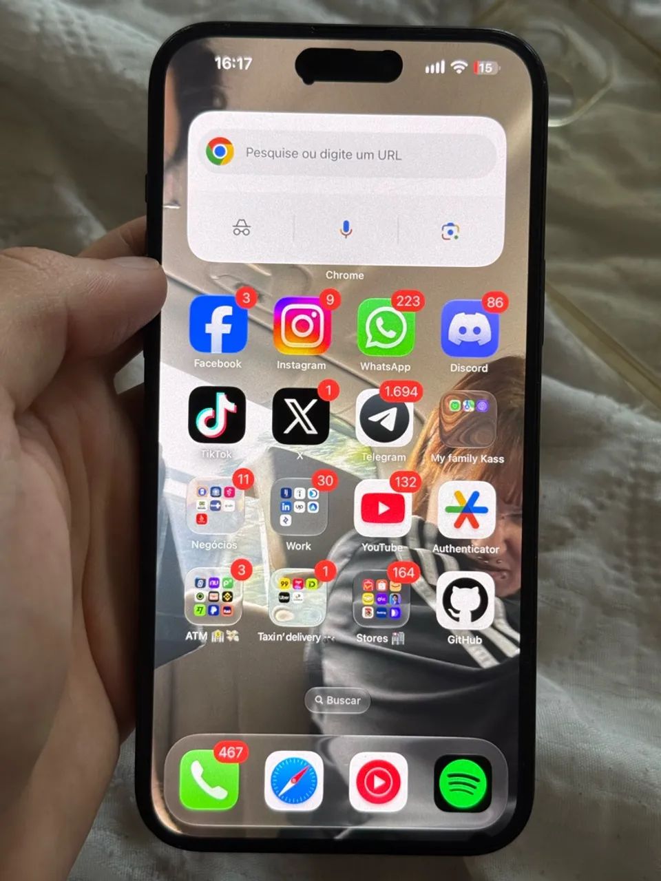 iPhone 15 Plus ESIM PRA SAIR HOJE!!! - Foto 2