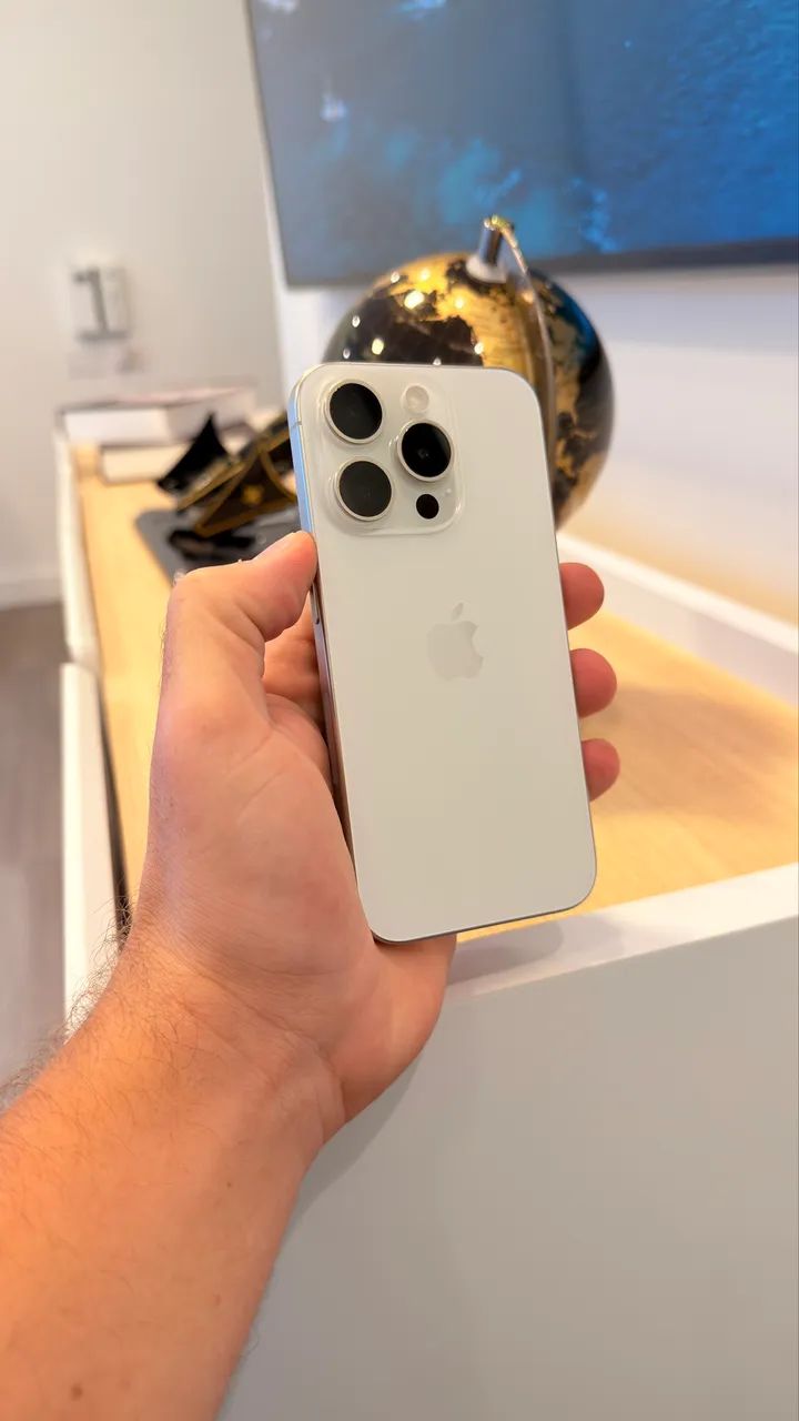iPhone 15 Pro 128gb ( Branco ) - Celulares e Smartphones - Vila
