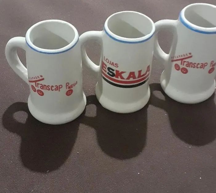 3 MINI CABECAS DE CERAMICA anos 80/90 - Foto 5
