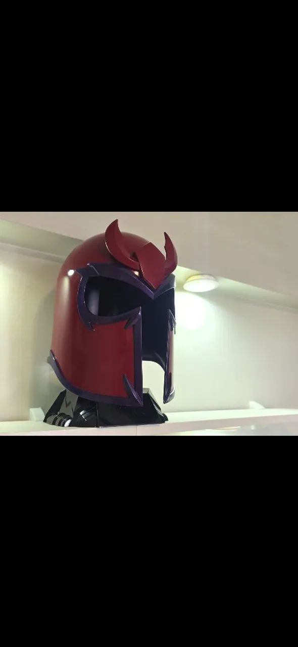 Capacete Magneto Marvel Legends  - Foto 3