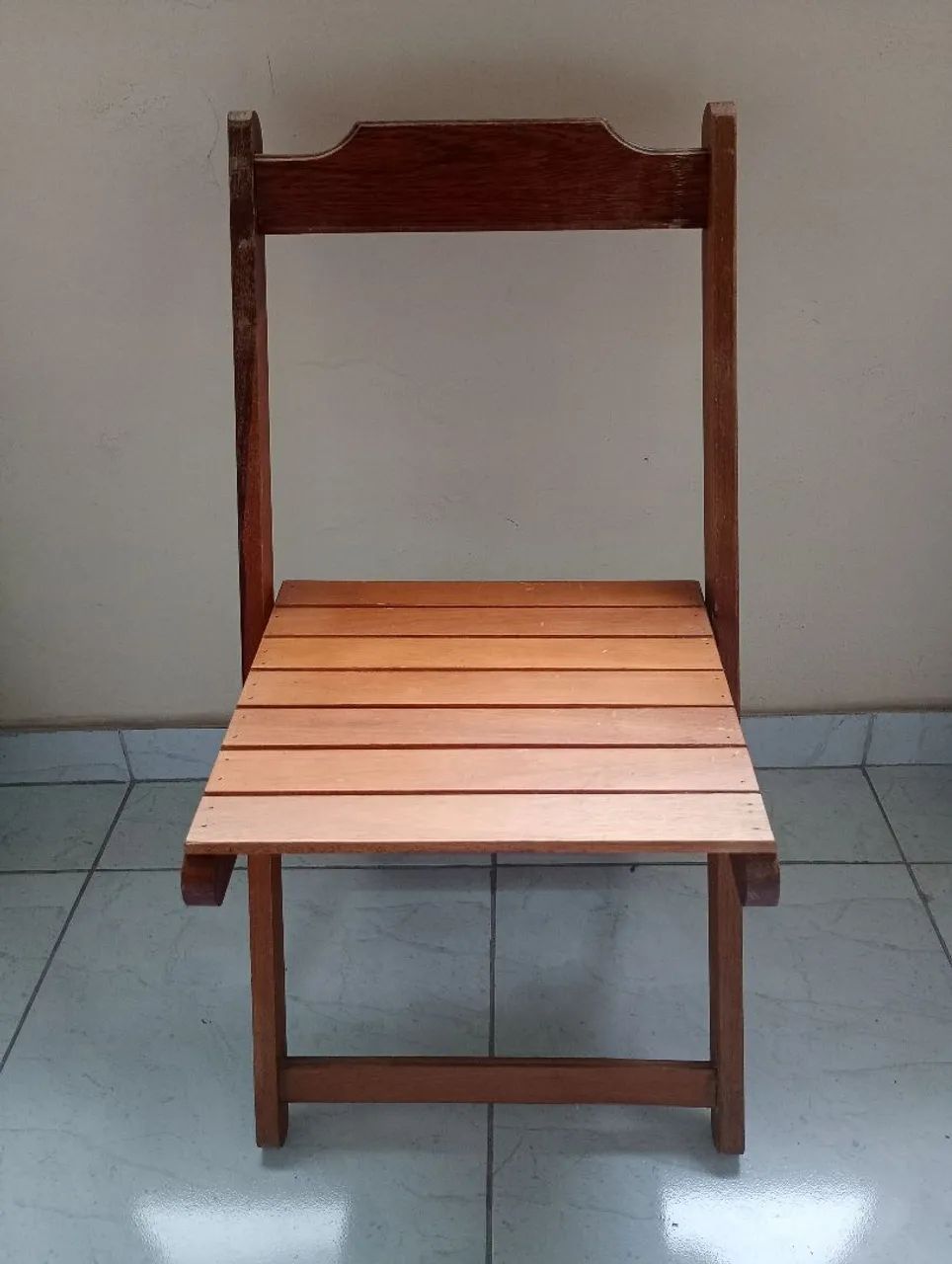 Cadeira Dobravel de madeira - Foto 2