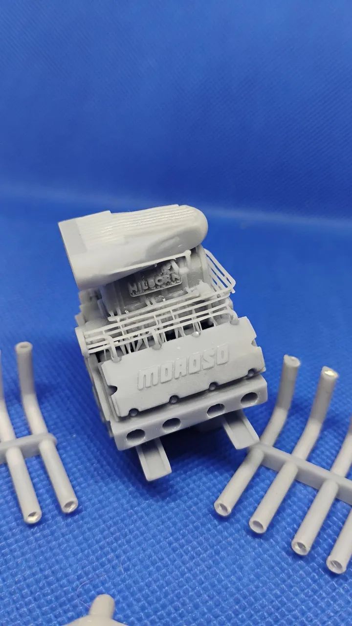 Motor dragster 3d - Foto 3