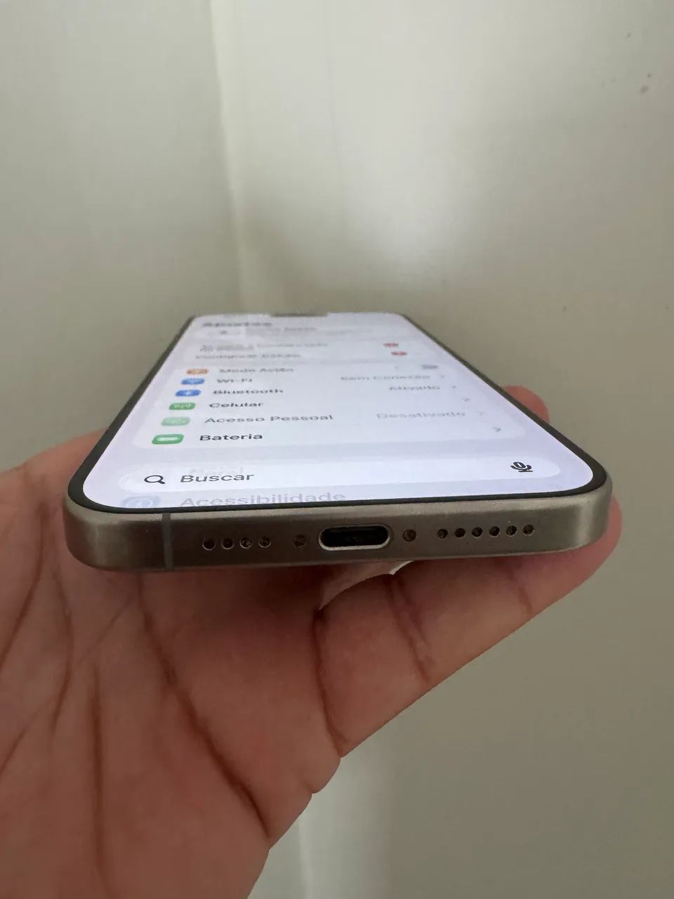IPHONE 15 PRO MAX 256 NATURAL R$ 3700,00 - Foto 3
