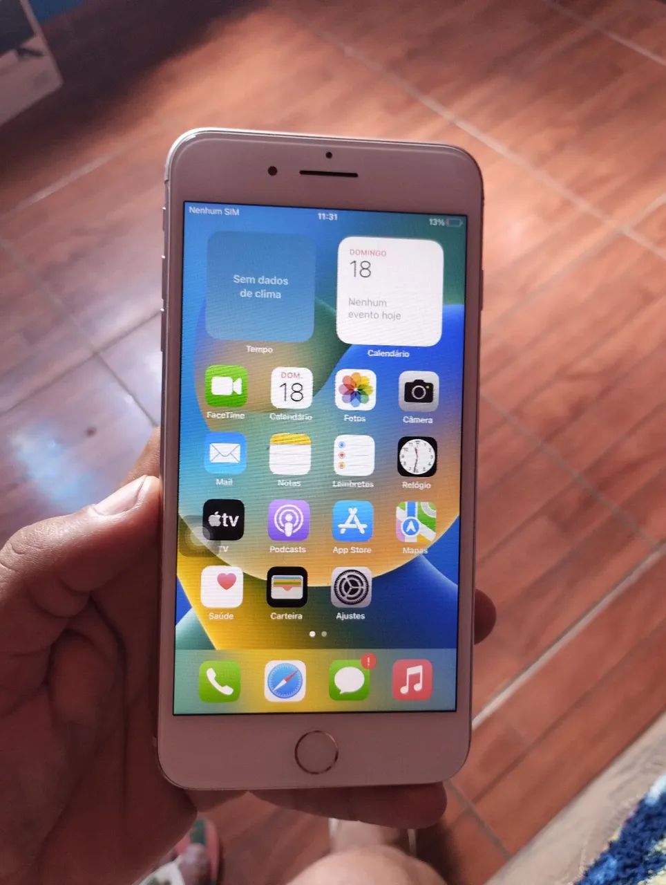 Vendo iPhone 8 plus funcionando perfeitamente  - Foto 2