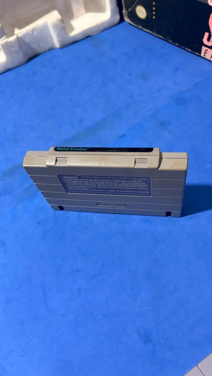 Metal combat super nintendo original - Foto 2